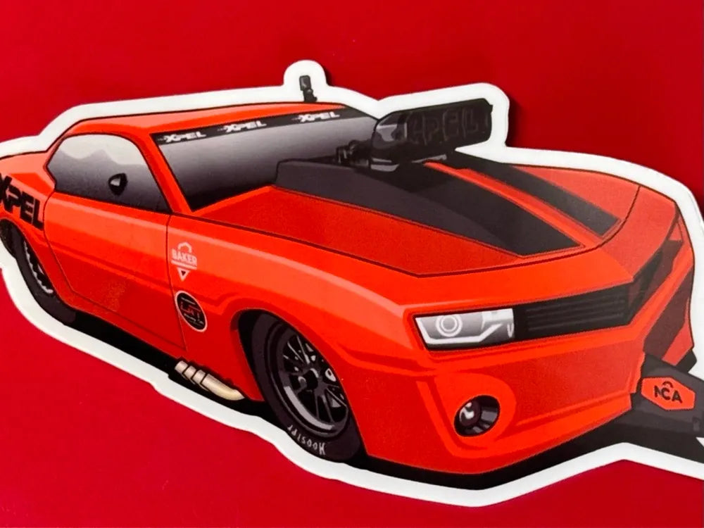 Fireball Screw Sticker
