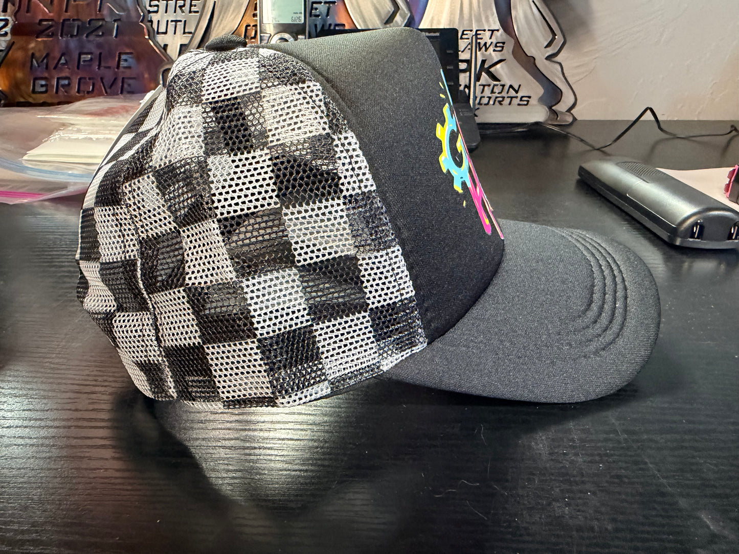 Checkered Snapbacks