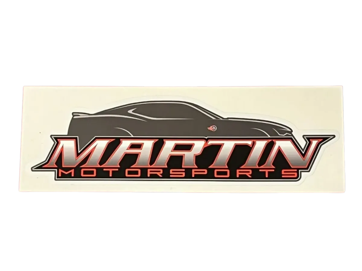 Martin Motorsports Decal