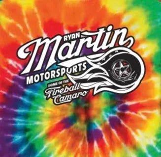 Martin Motorsports Tie Dye