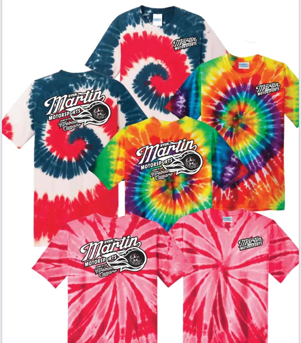 Martin Motorsports Tie Dye