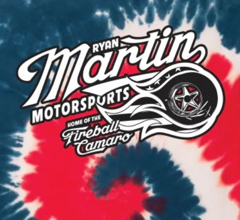 Martin Motorsports Tie Dye