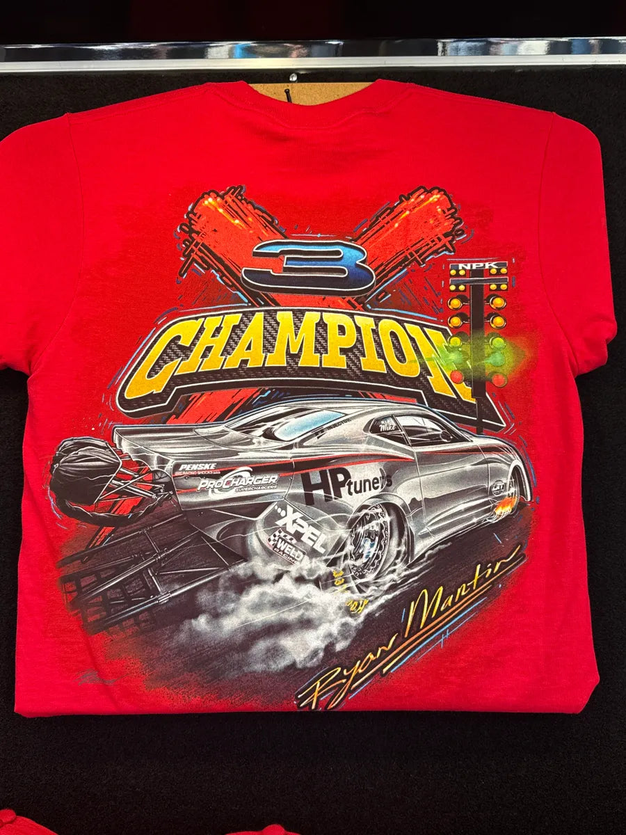 3 Time Champ T-Shirt
