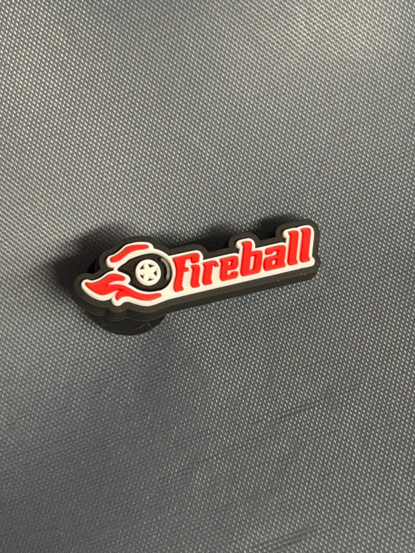 Fireball Croc Charm
