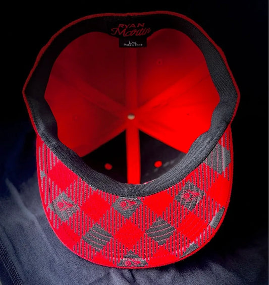 Plaid Bill FlexFit Hat